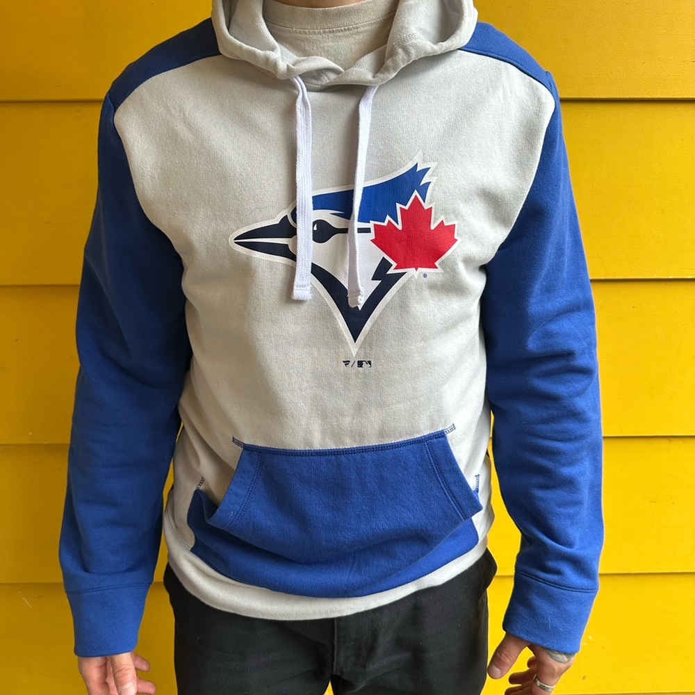 Blue and Gray Blue Jays Hoodie